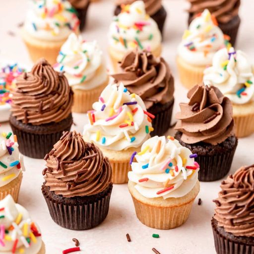 Mini Cream Cup cakes